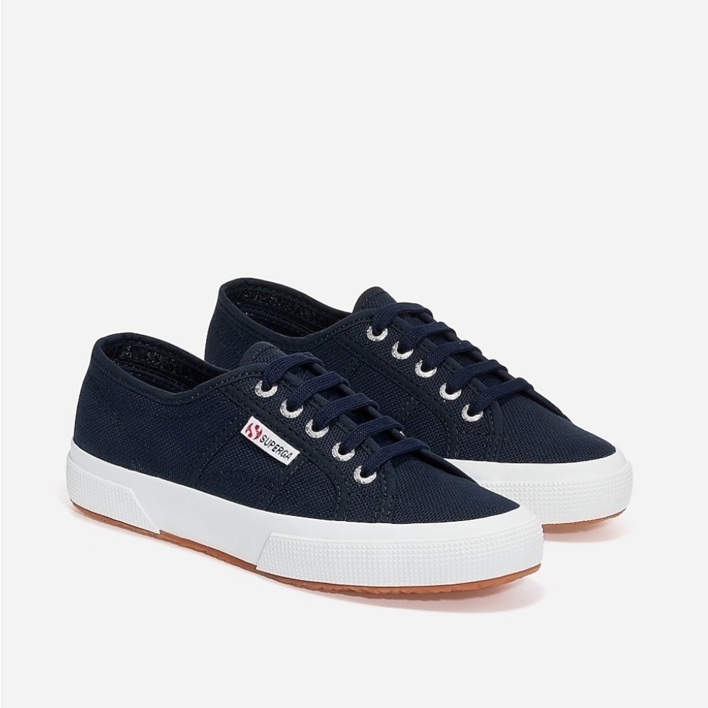 Superga Women’s 2750 Cotu Sneakers Blue and White size 36